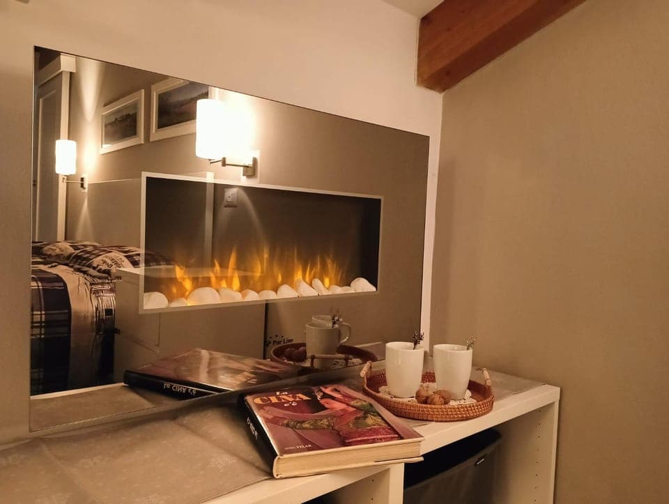 Decorative detail, fireplace