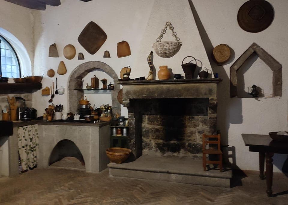 Dining area, Italian breakfast, kitchen