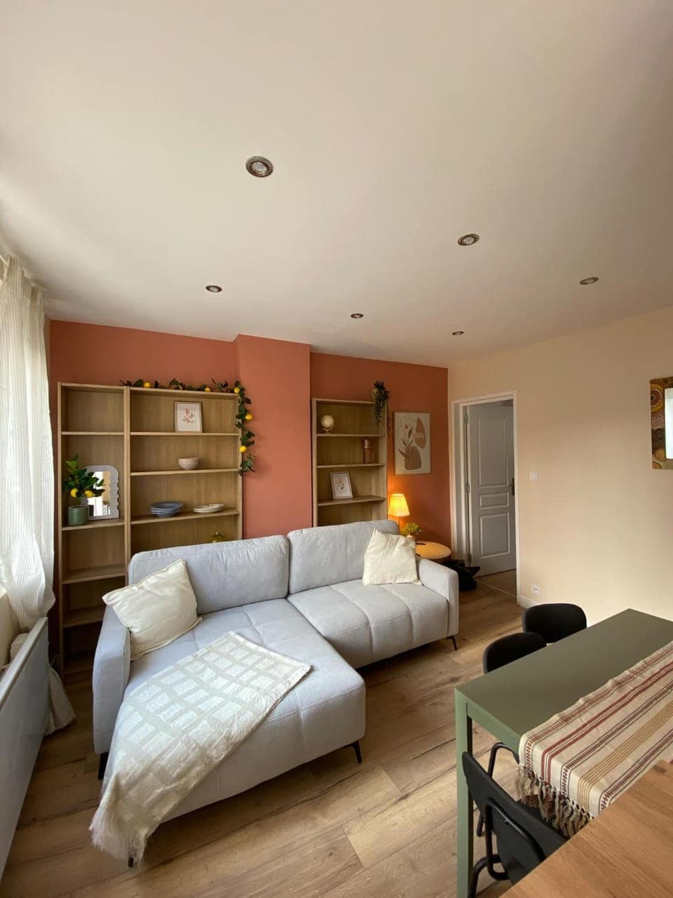 Living room, Seating area, Dining area, wardrobe