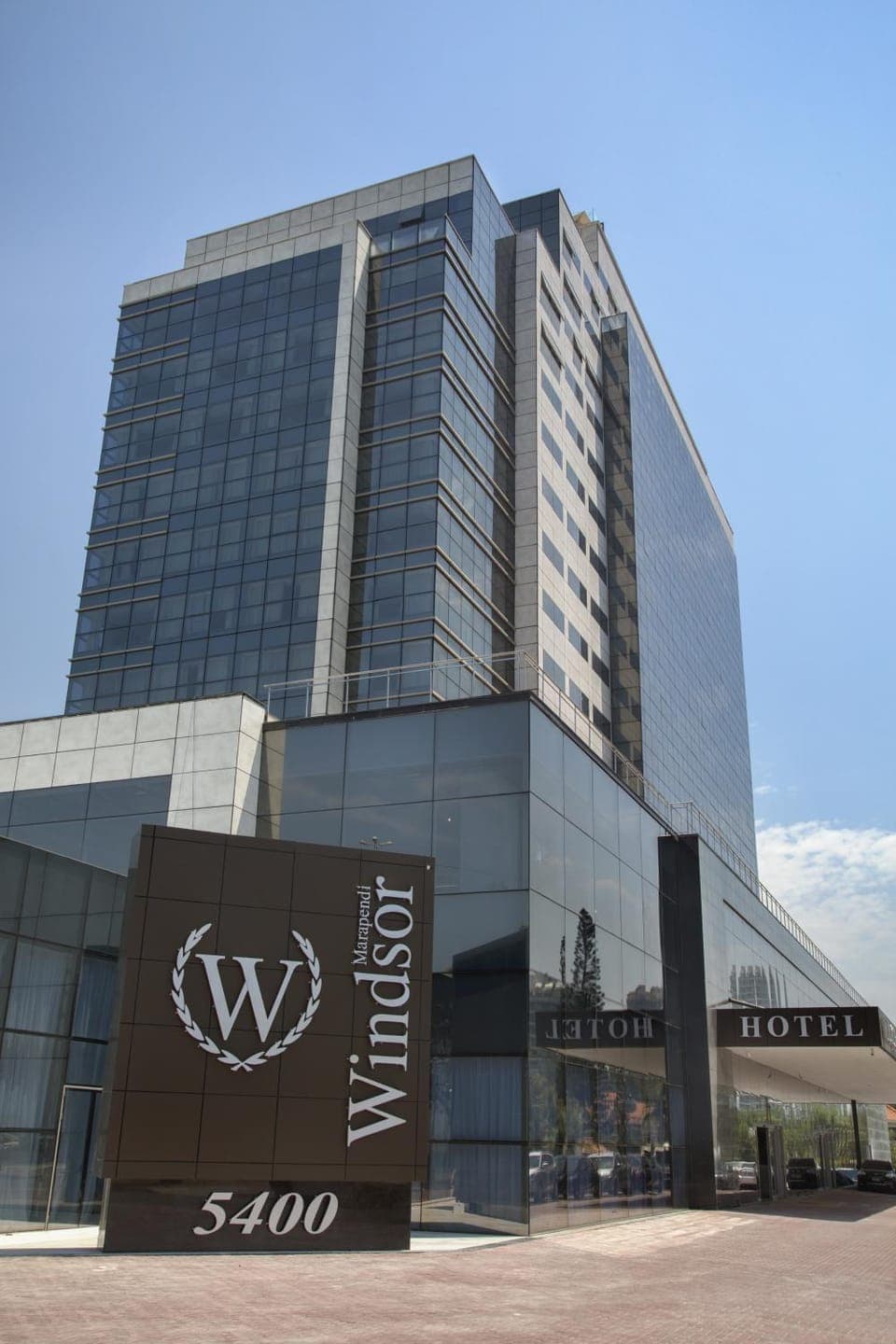 Property building, Facade/entrance, Day, Property logo or sign, Logo/Certificate/Sign