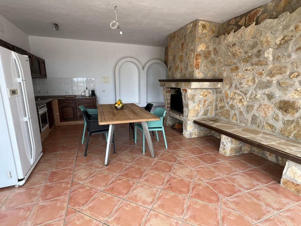 Kitchen or kitchenette, Dining area, Sea view