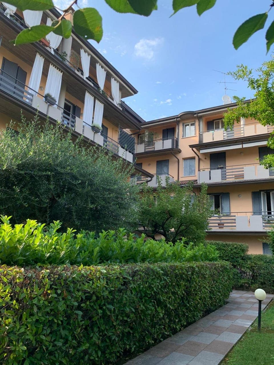 Property building, Garden view