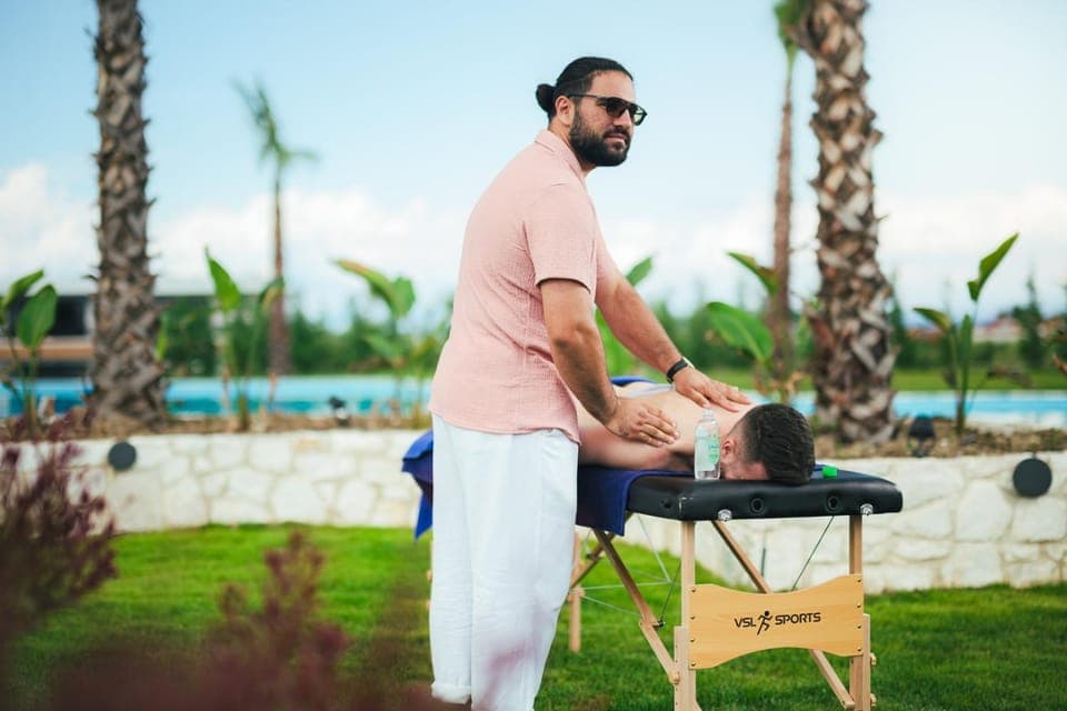 Natural landscape, Garden, Massage