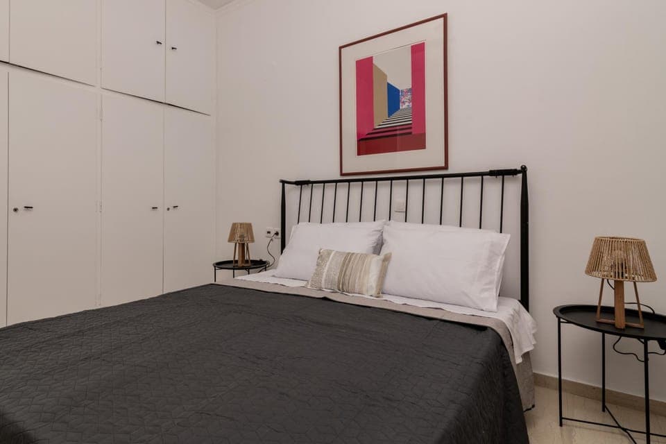 Bed, Bedroom, wardrobe