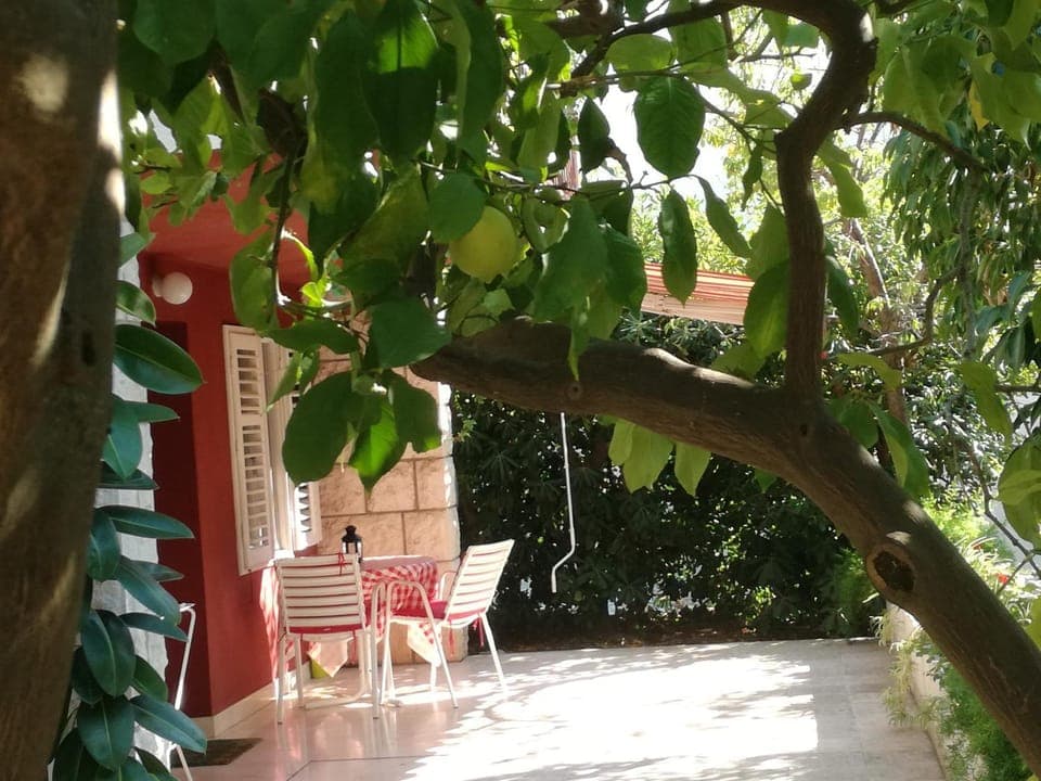 Patio, Off site, Balcony/Terrace, Decorative detail, Garden view