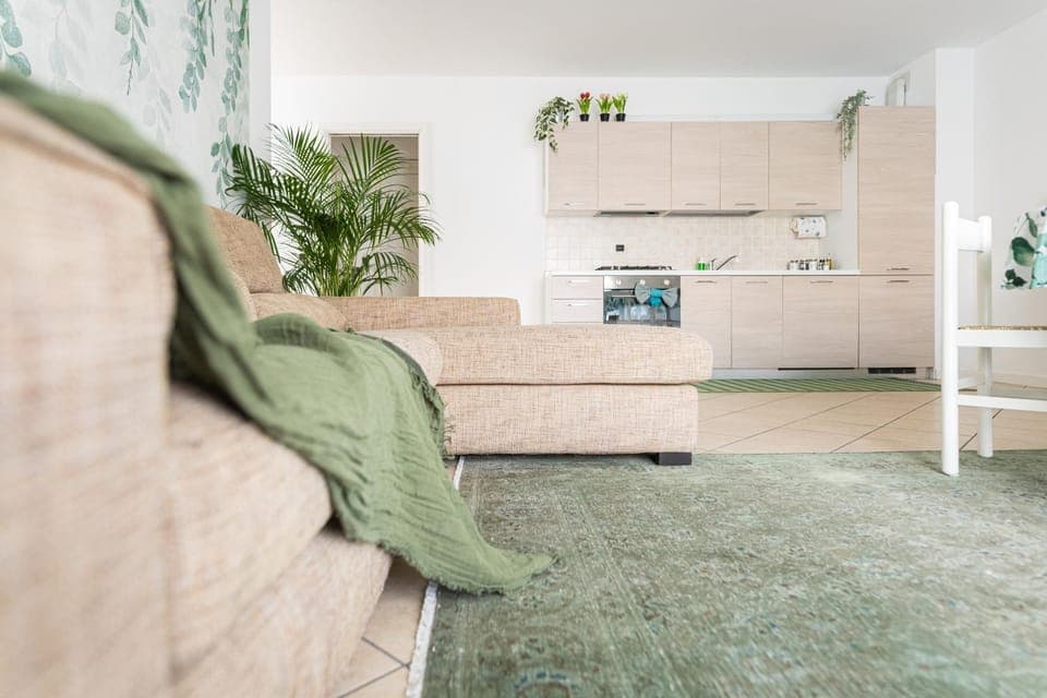 Kitchen or kitchenette, Living room