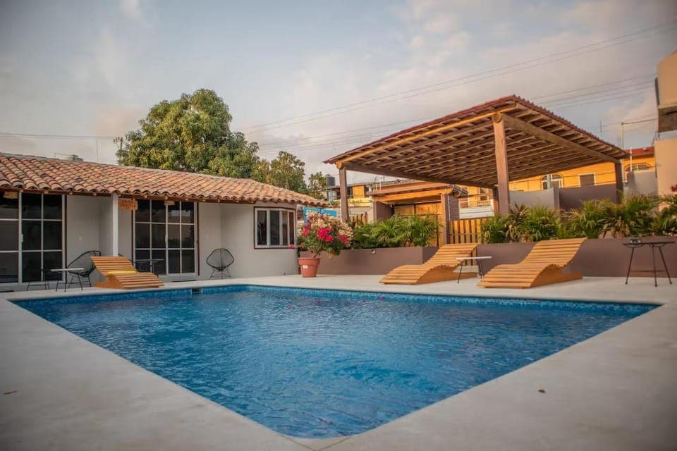 Pool view, Swimming pool