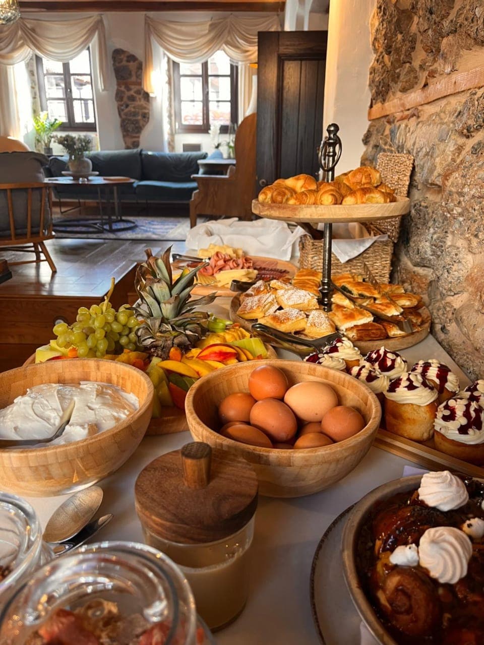 Food and drinks, Food, Buffet breakfast