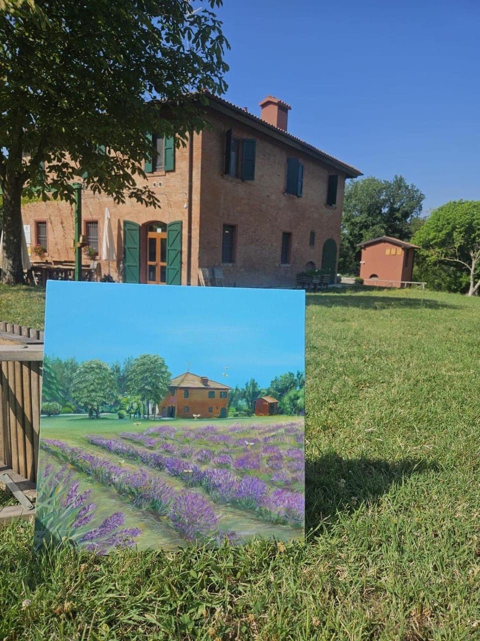 Property building, Spring, Day, Natural landscape, Garden, Garden view