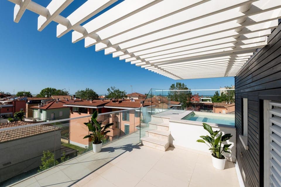 Property building, Day, Pool view, Swimming pool