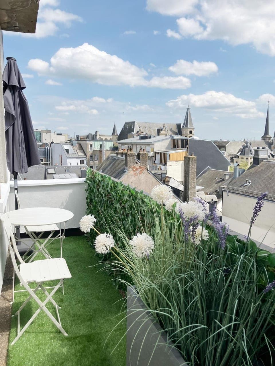 Patio, Spring, Day, Garden, View (from property/room), Balcony/Terrace, Garden view