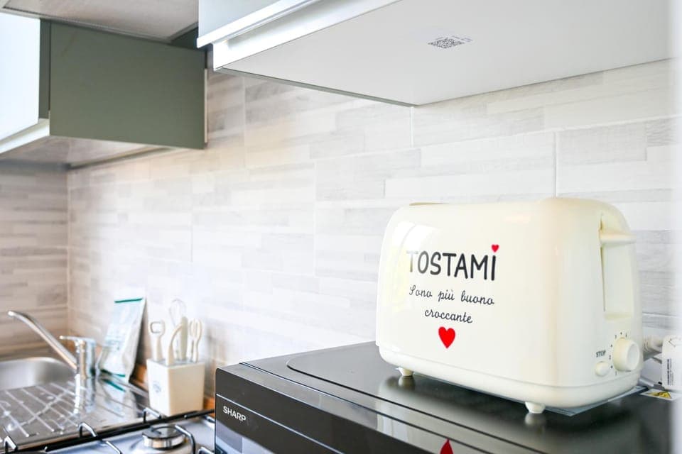 Coffee/tea facilities, Kitchen or kitchenette, toaster