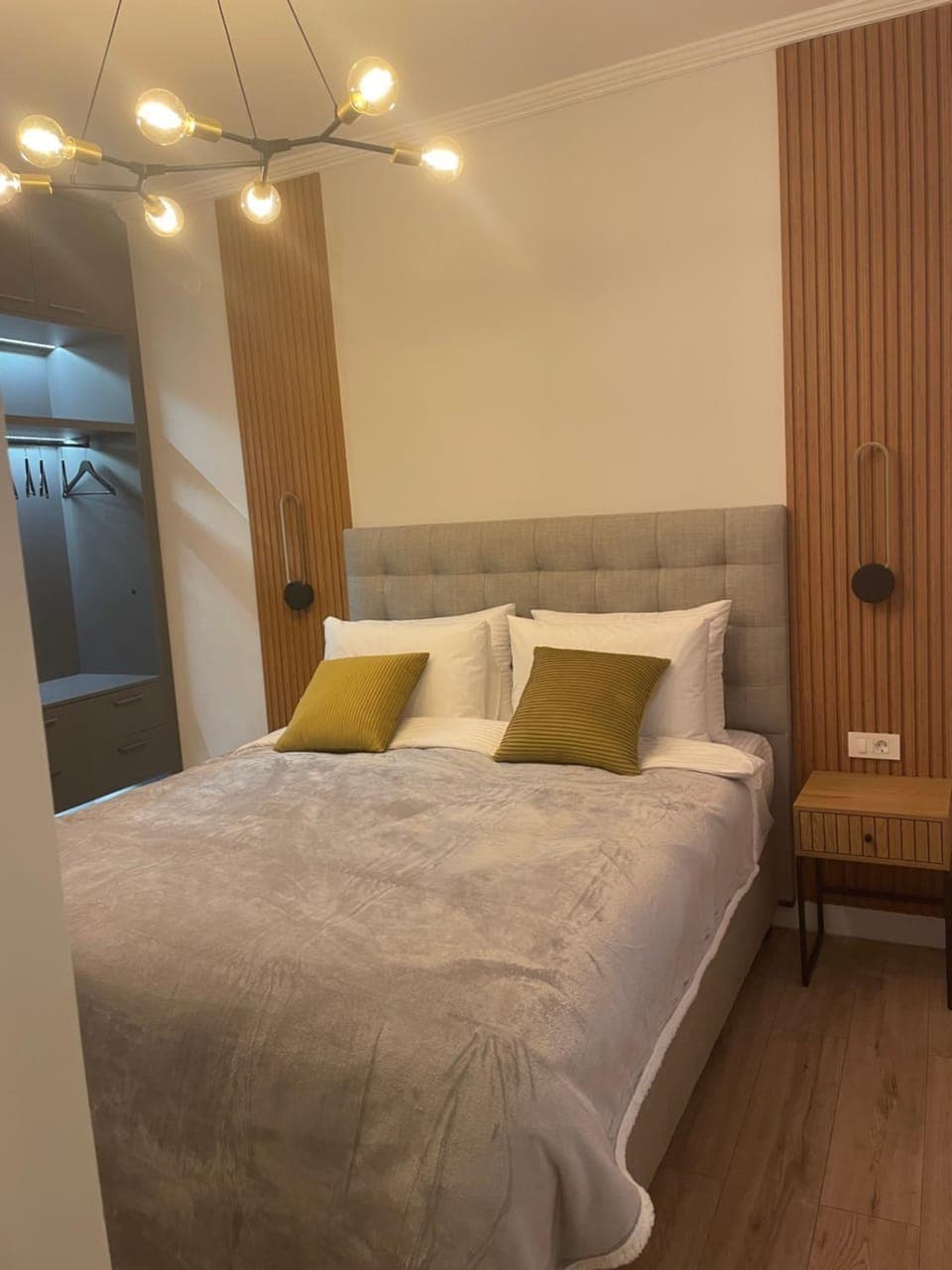 Bed, Bedroom, wardrobe