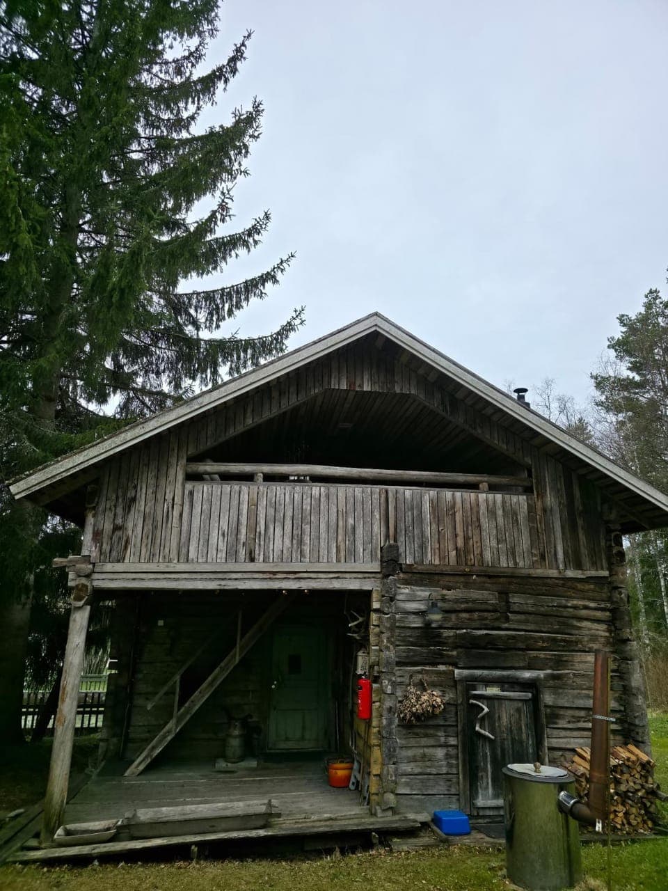 Kodikas hirsimökki - cozy log cottage in Rauma House in Finland
