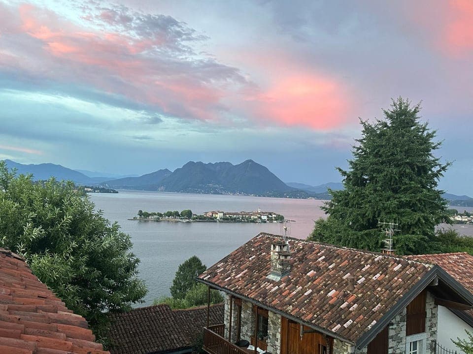 Natural landscape, Lake view, Mountain view
