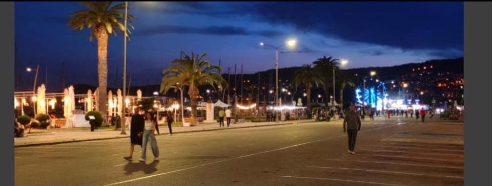 Night, Natural landscape, Location