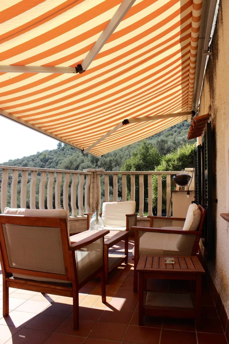 Patio, Day, Natural landscape, View (from property/room), Balcony/Terrace, Mountain view