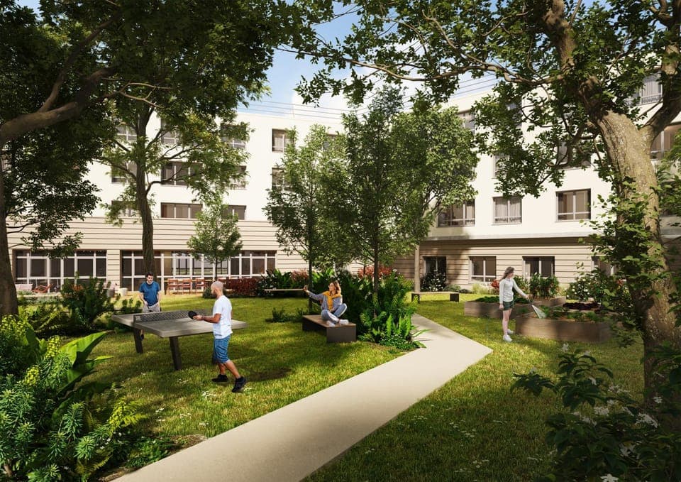 Natural landscape, Garden view