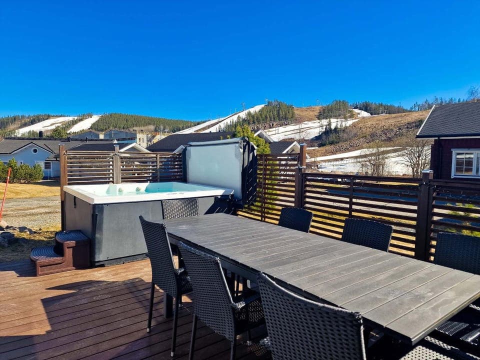 Patio, Natural landscape, Mountain view