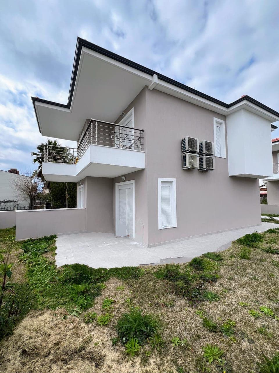 Property building, Spring, Day