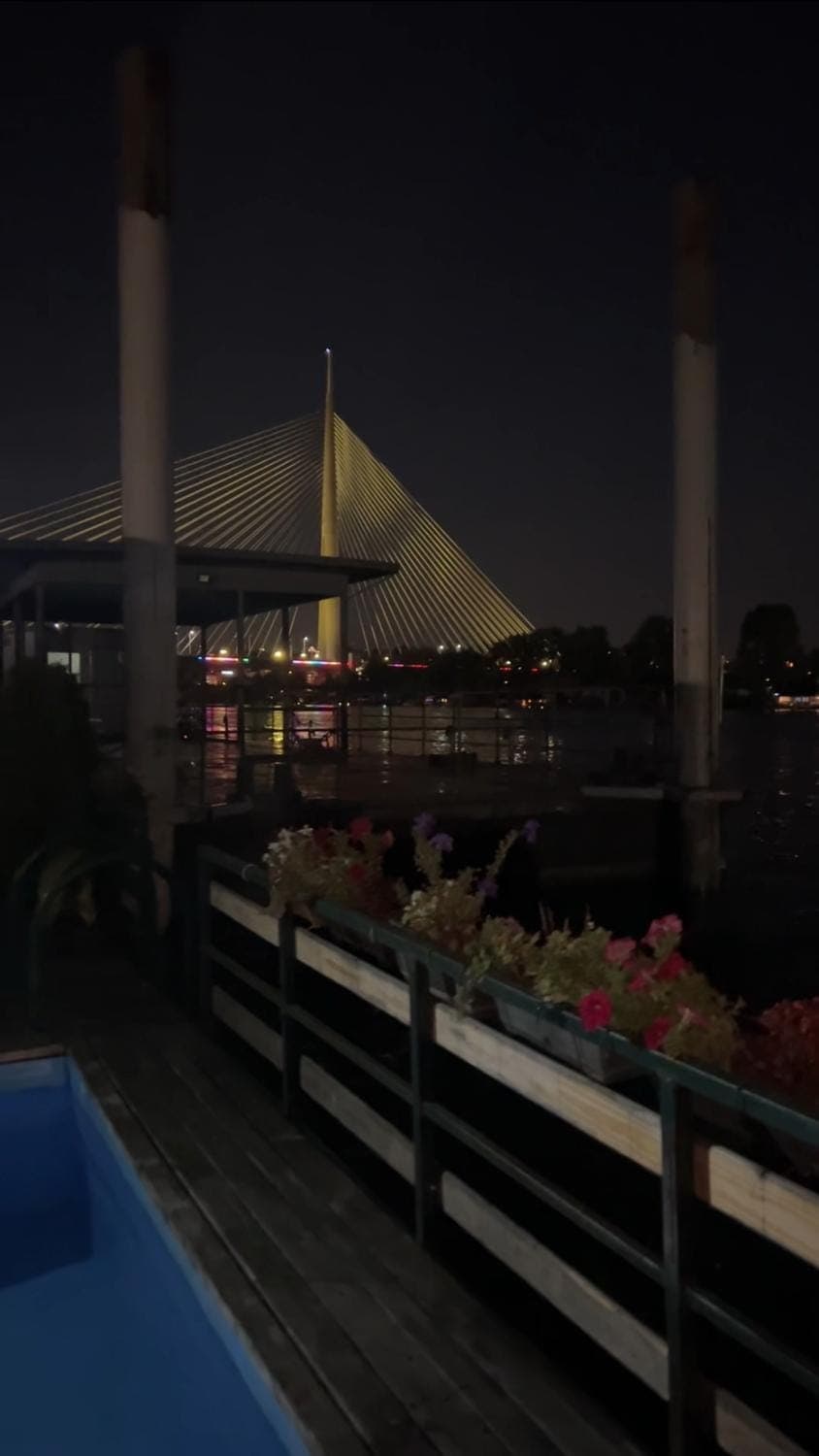 Patio, Night, View (from property/room), City view, Garden view, Landmark view, Pool view, Pool view, River view, River view