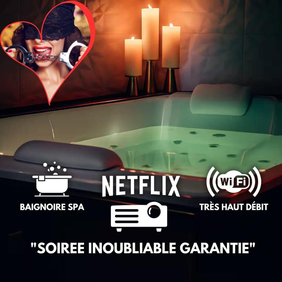 Hot Tub, Bedroom, fireplace, hair dryier