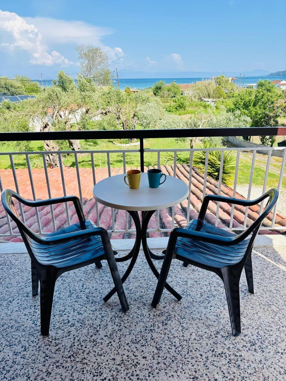 View (from property/room), Balcony/Terrace, Sea view