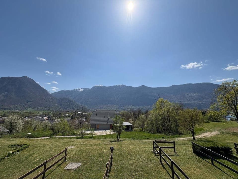 Spring, Day, Natural landscape, Mountain view