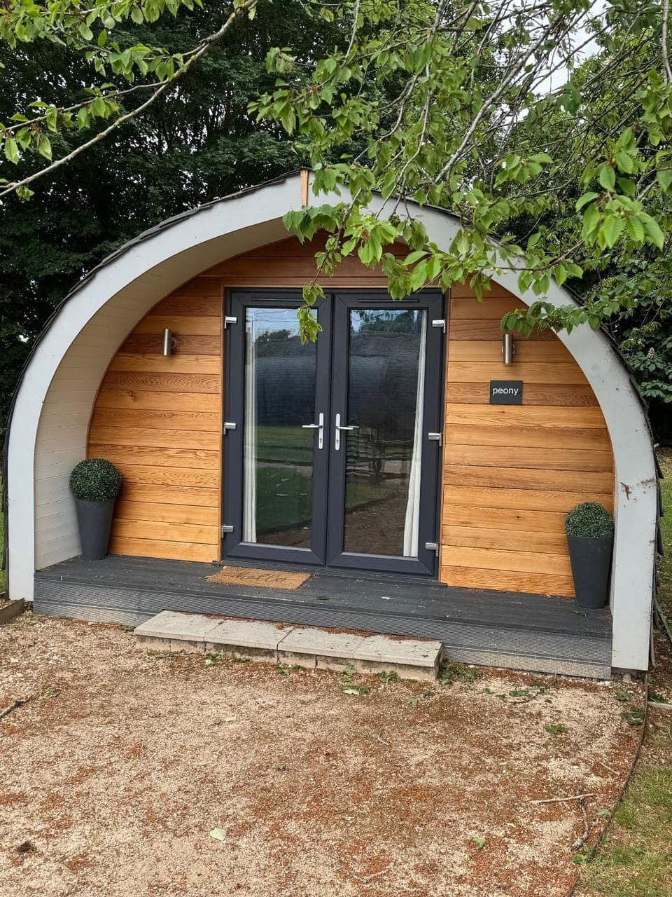 Property building, Garden