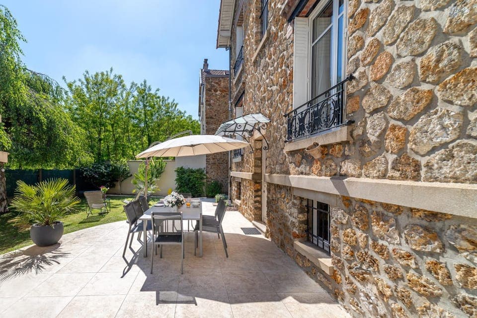 Property building, Day, View (from property/room), Dining area