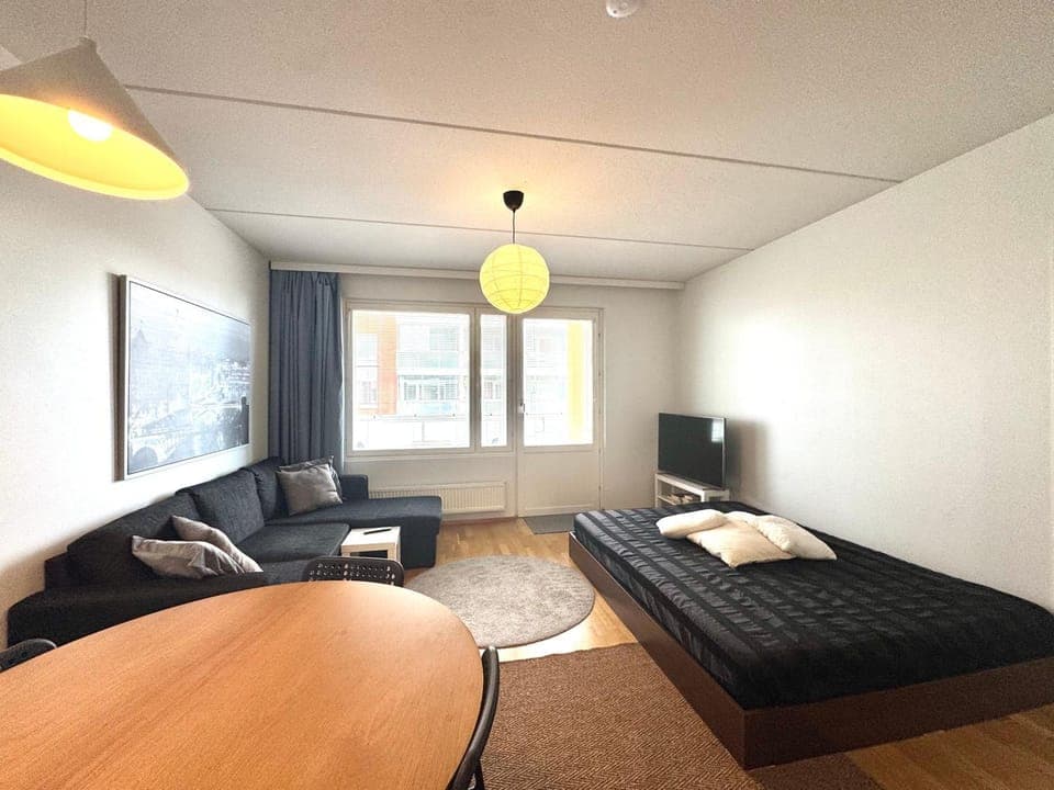 Warm and cozy one-bedroom & Sauna Apartment in Helsinki