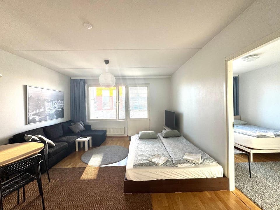 Warm and cozy one-bedroom & Sauna Apartment in Helsinki