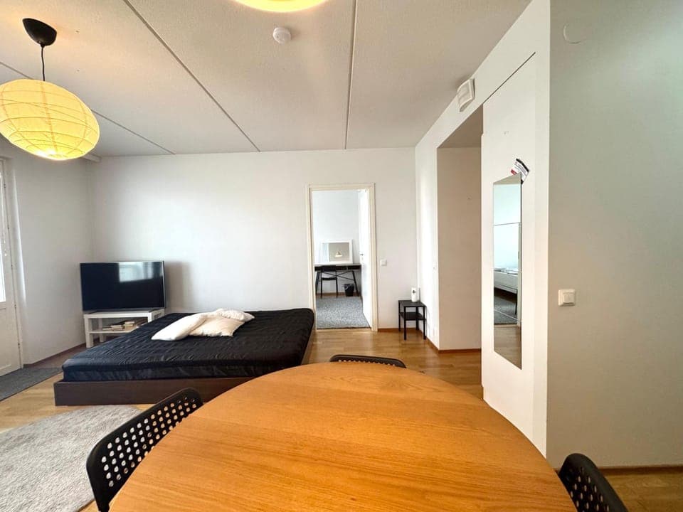 Warm and cozy one-bedroom & Sauna Apartment in Helsinki