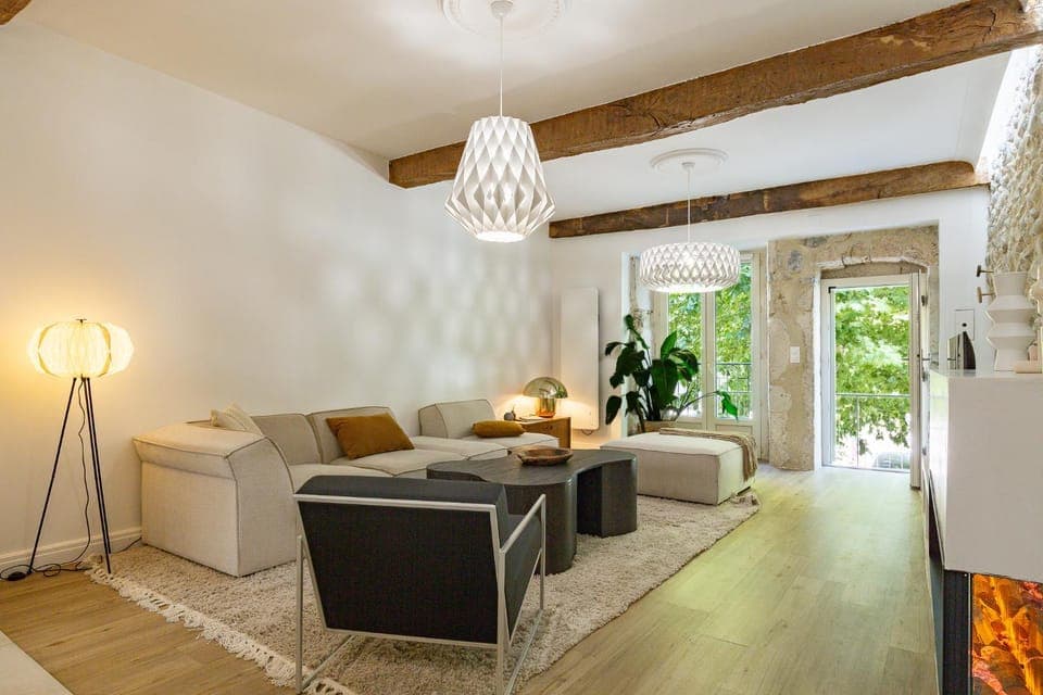 Property building, Living room