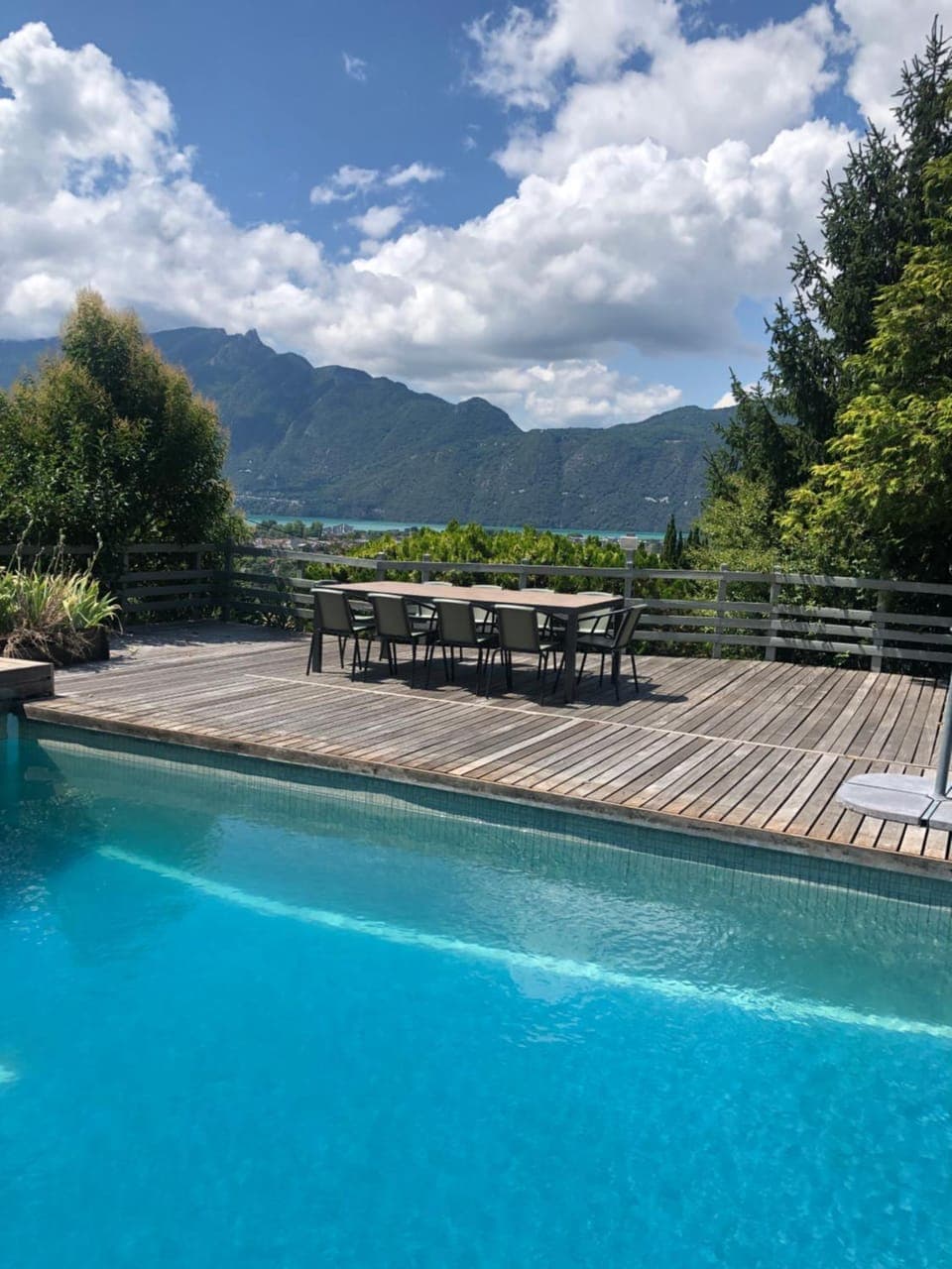 Natural landscape, Lake view, Mountain view, Pool view, Swimming pool