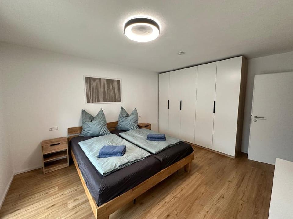 Bed, Photo of the whole room, Bedroom, wardrobe