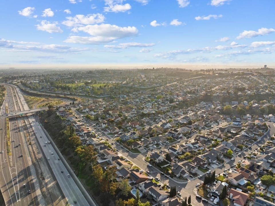 Neighbourhood, Bird's eye view, City view, Location