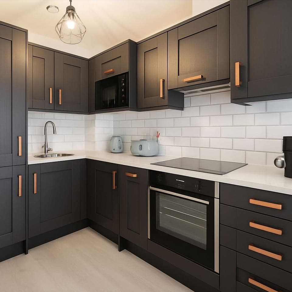 microwave, oven, kitchen