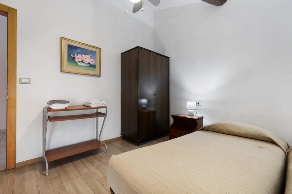 Property building, Living room, Bedroom