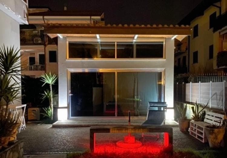 Property building, Night