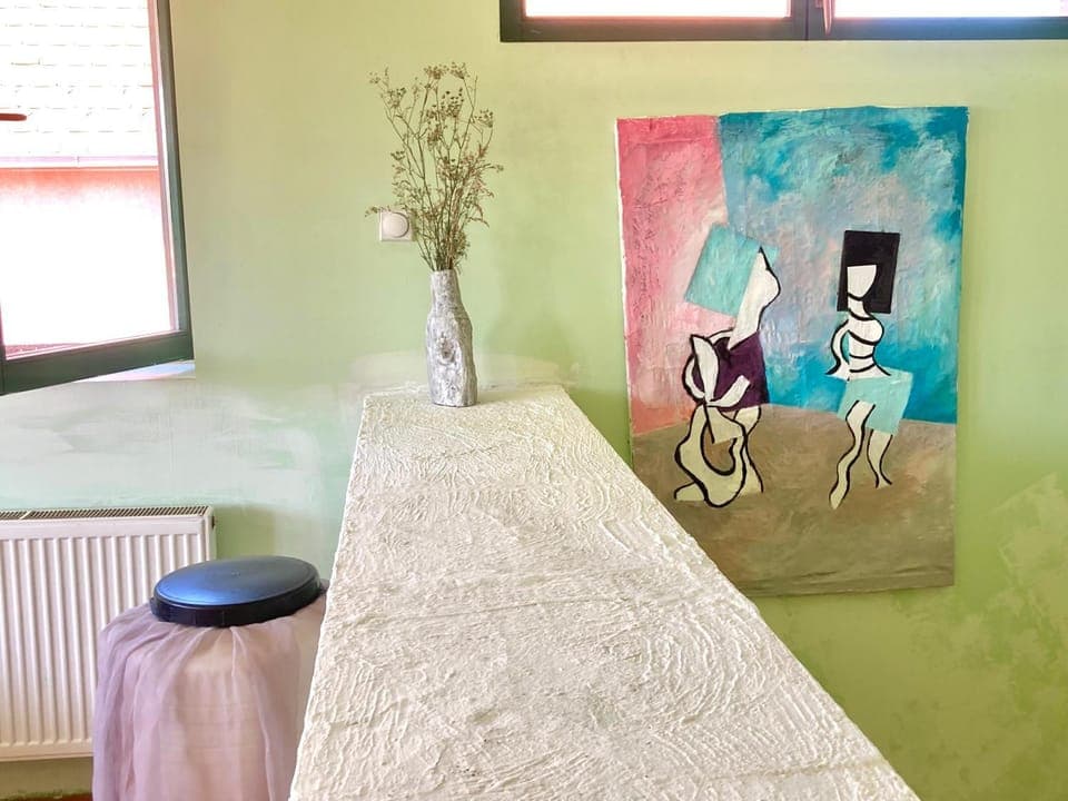 Living room, minibar