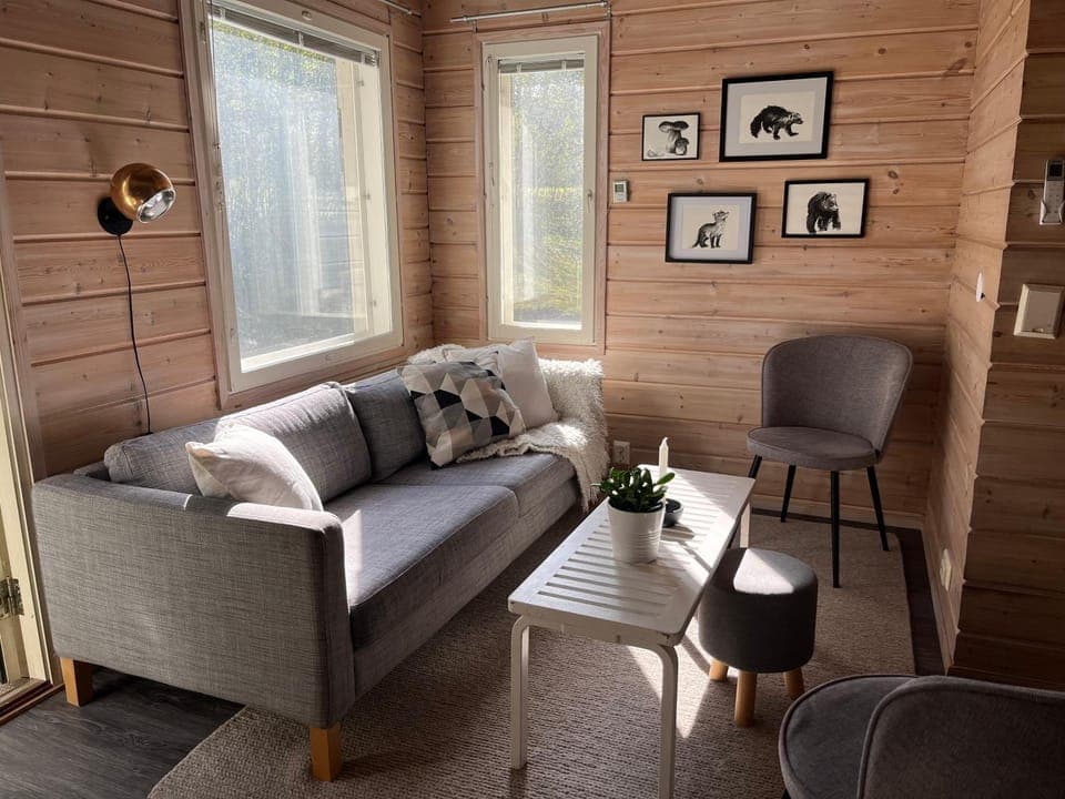 Kotoisa huoneisto Vuokatin rinteillä Apartment in Finland