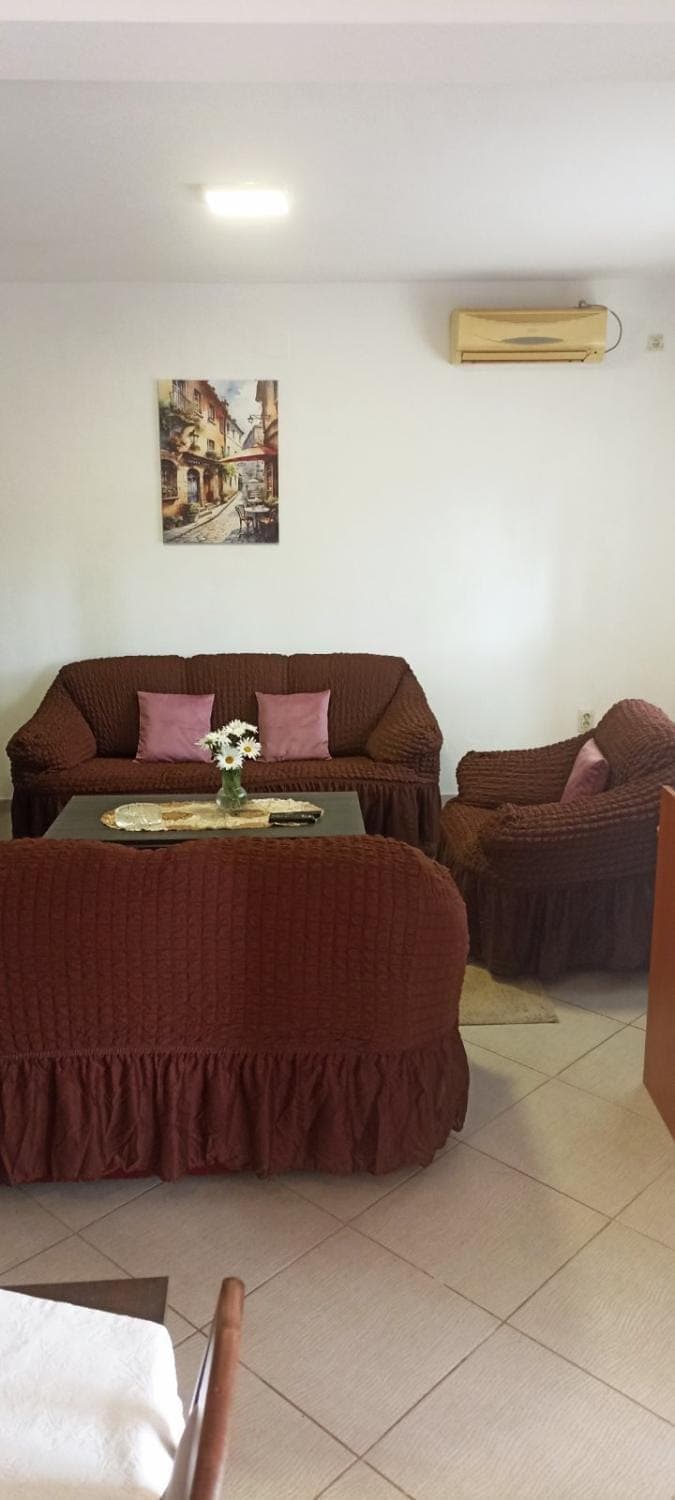 Living room, air conditioner