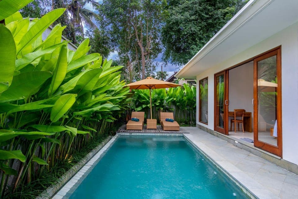 Property building, Garden, Garden view, Pool view, Pool view, Swimming pool, sunbed