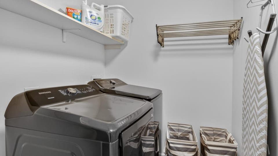 laundry, washing machine
