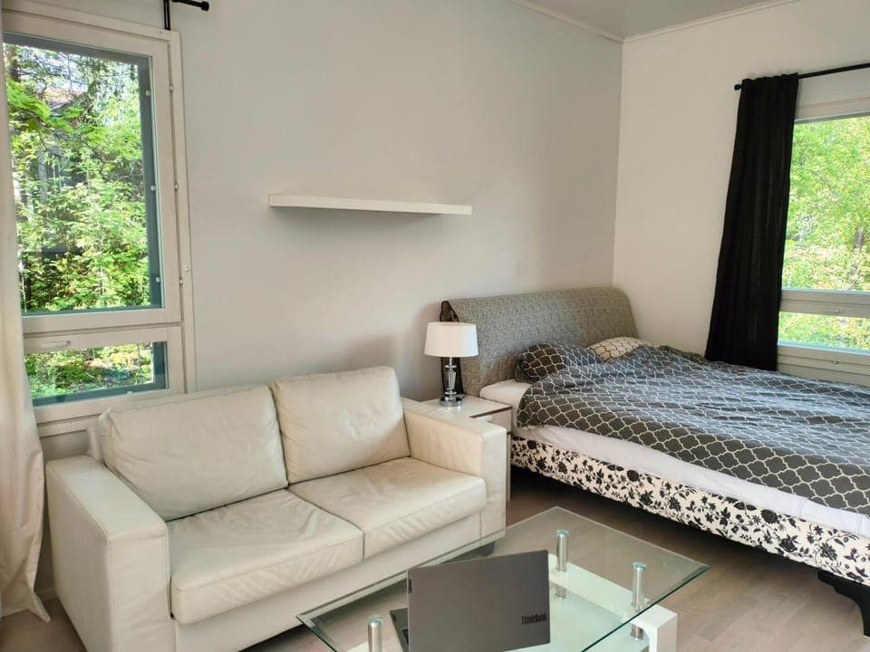 Huoneisto grillausmahdollisuudella Apartment in Uusimaa