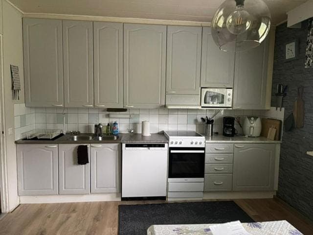 Coffee/tea facilities, Kitchen or kitchenette, dishwasher, oven, pet friendly, stove, toaster
