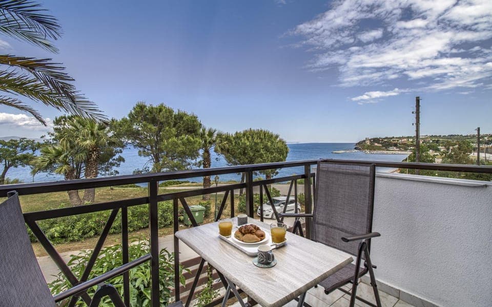 Natural landscape, View (from property/room), Balcony/Terrace, Sea view