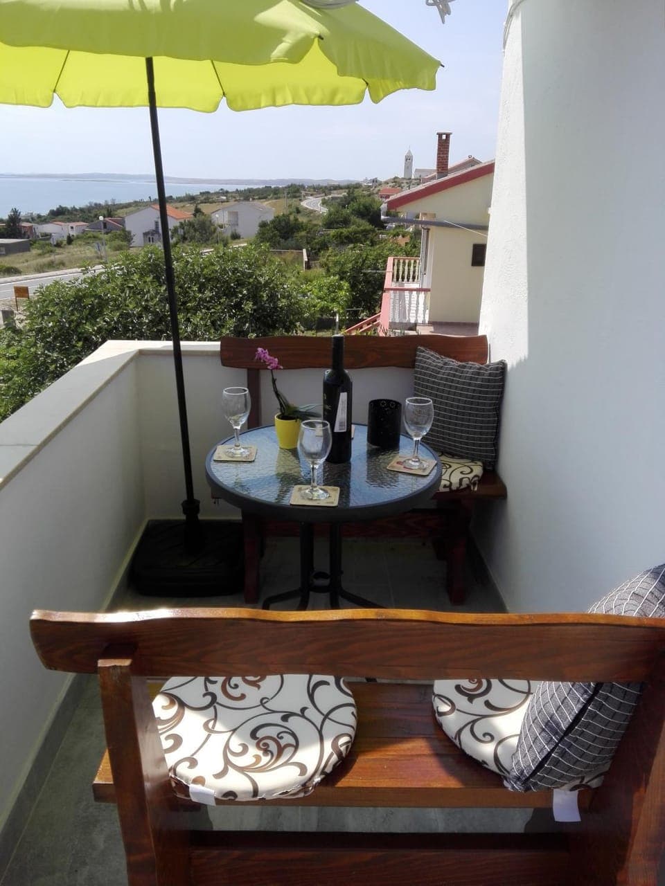 Natural landscape, View (from property/room), Seating area, Sea view