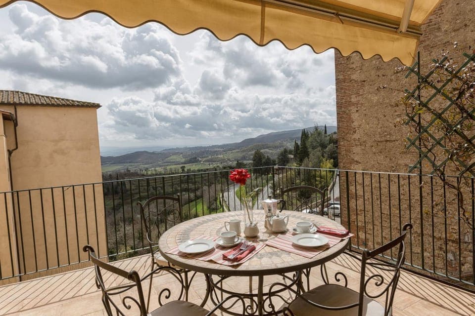 Balcony/Terrace, Mountain view